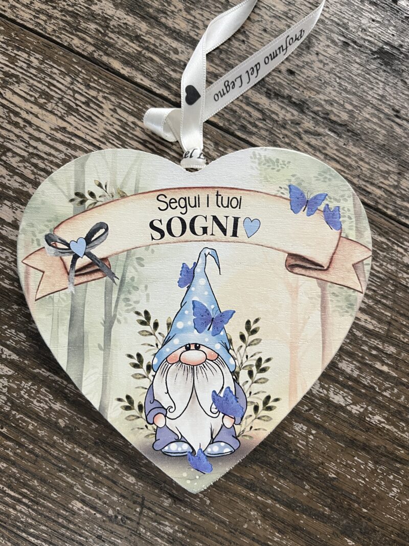 Cuore gnomo - Segui i tuoi sogni