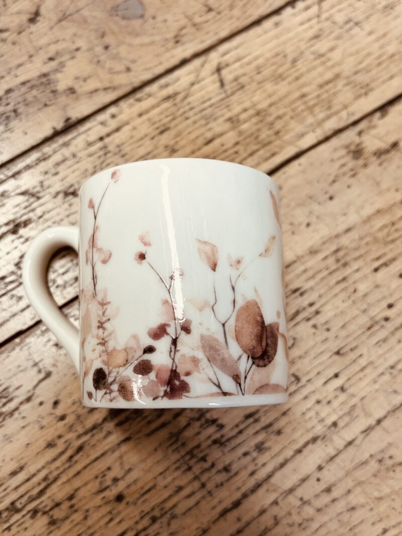 Tazzine fiori da caffè