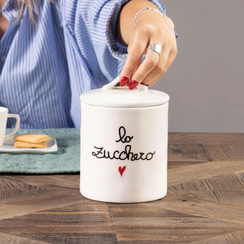 Barattolo in gres Lo zucchero Simple Day