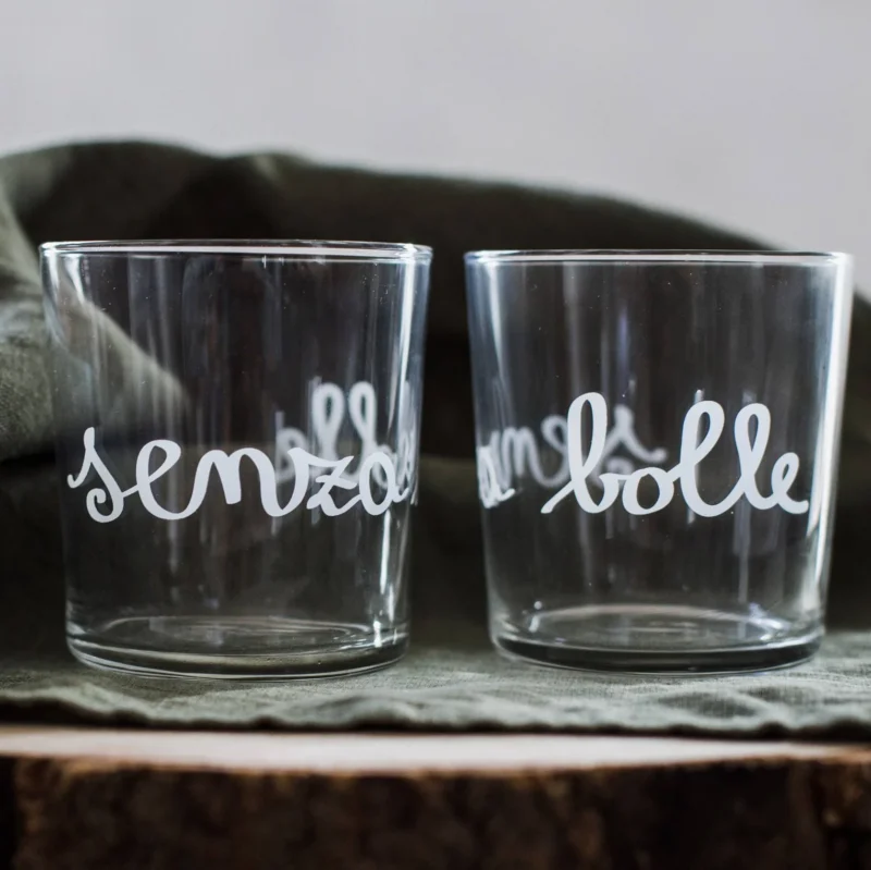 Set 6 Bicchieri acqua Senza Bolle Simple Day