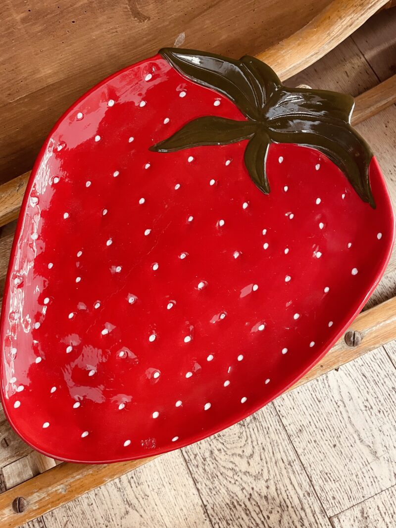 Piatto da Portata Collezione Fragole