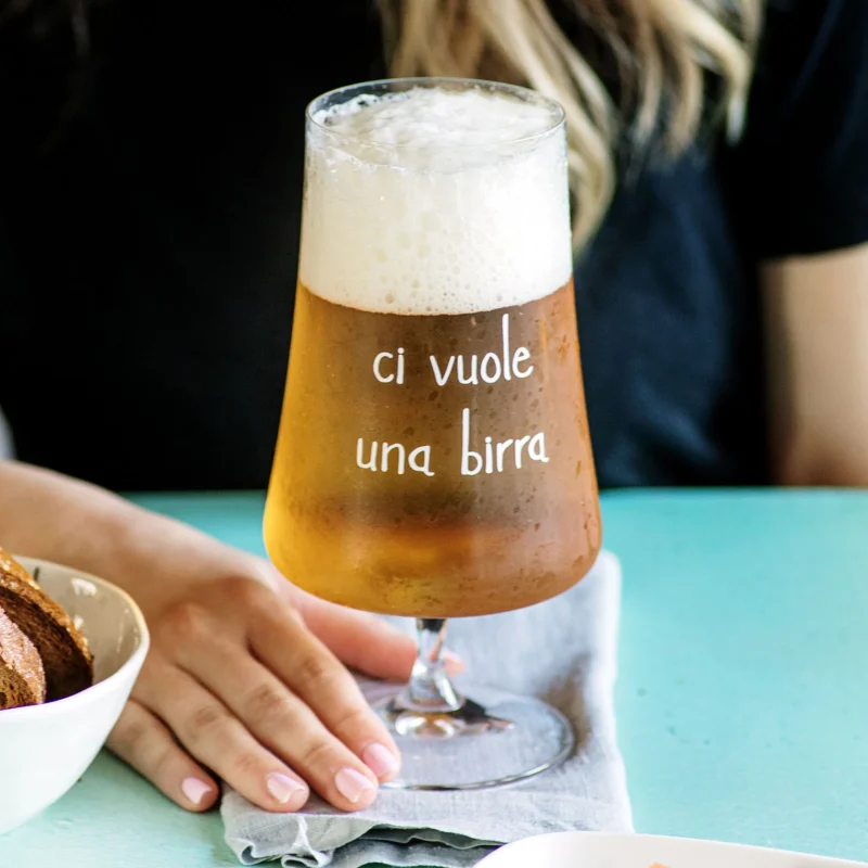 Bicchieri Birra Ci Vuole una Birra