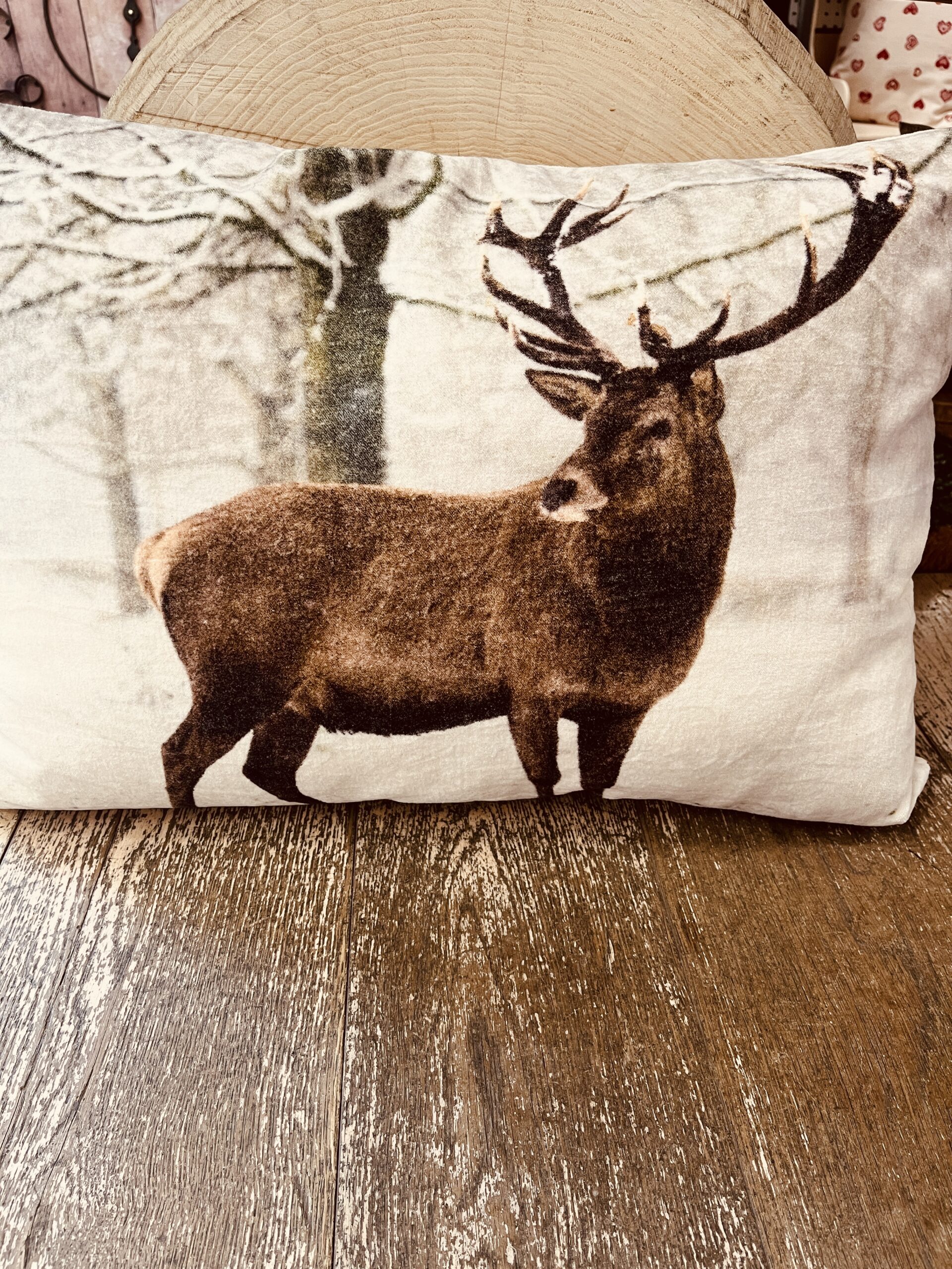 Cuscino Fotografico Cervo - immagine 2