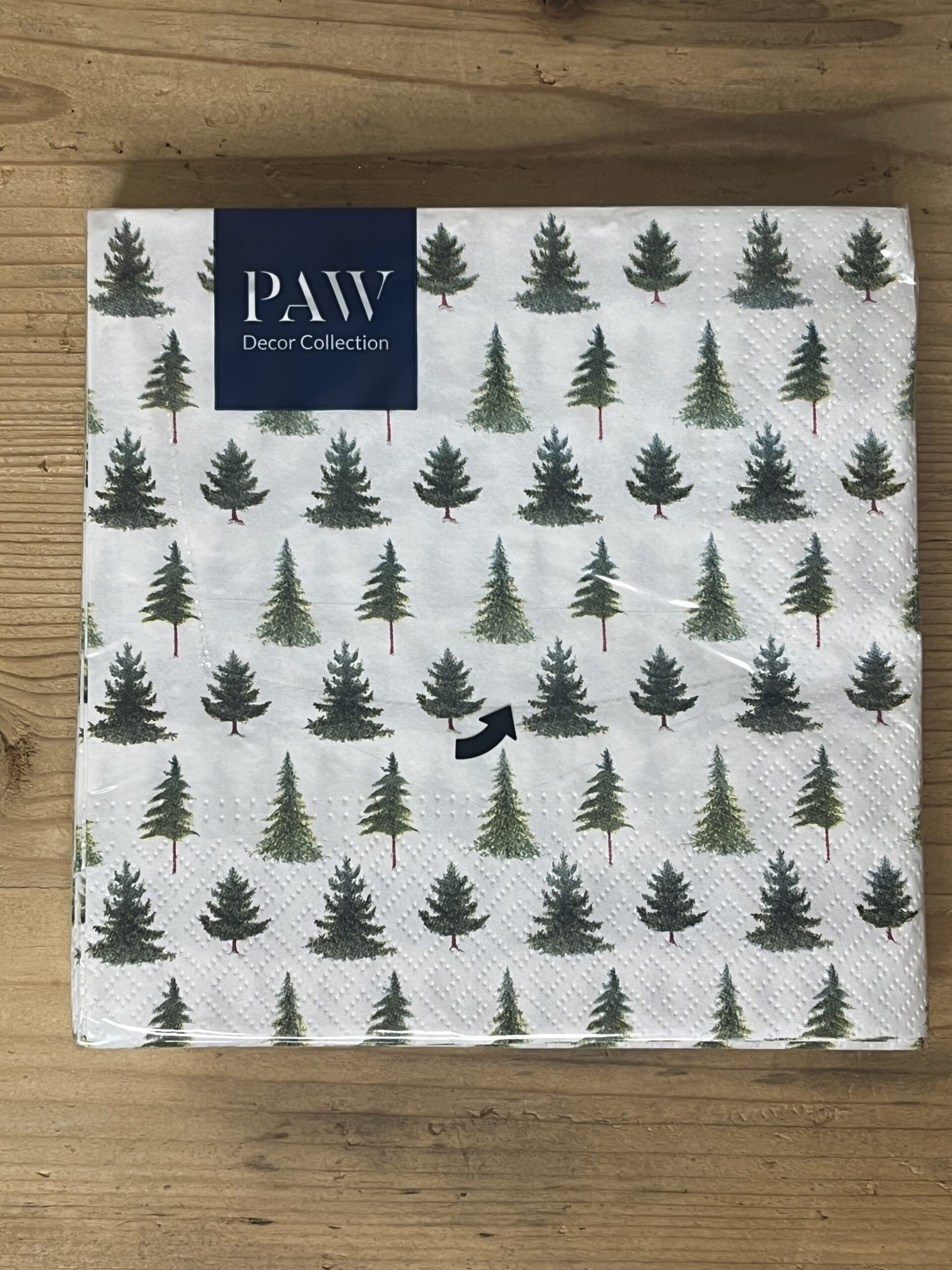 Confezione Tovaglioli Abeti