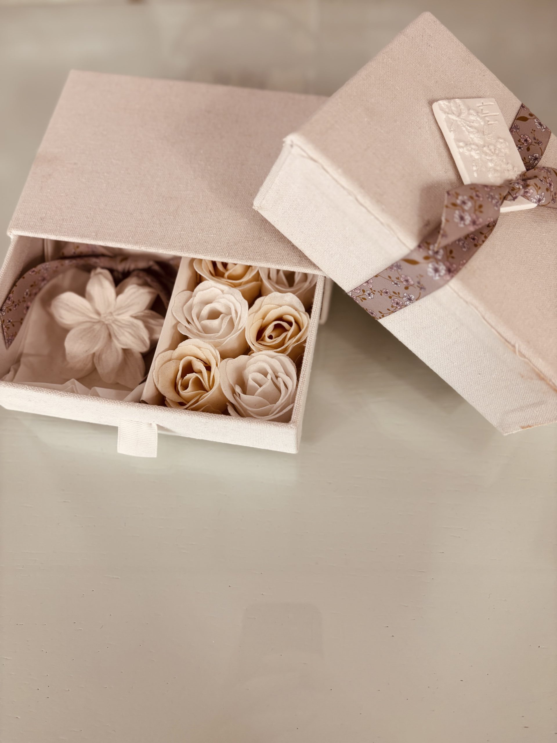 Confezione Gesso e Saponette Profumate