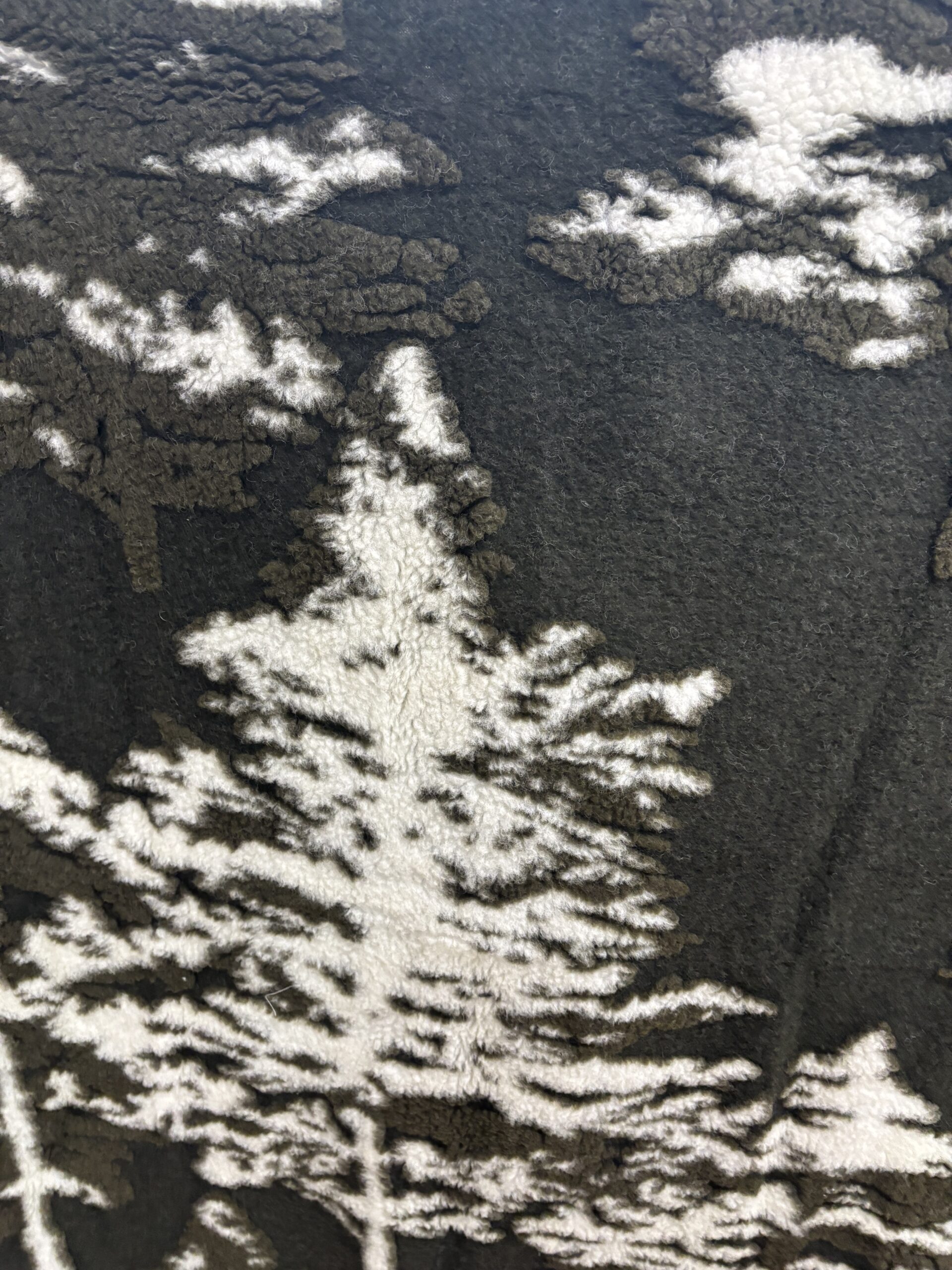 Plaid Sherpa Lana Verde - immagine 2