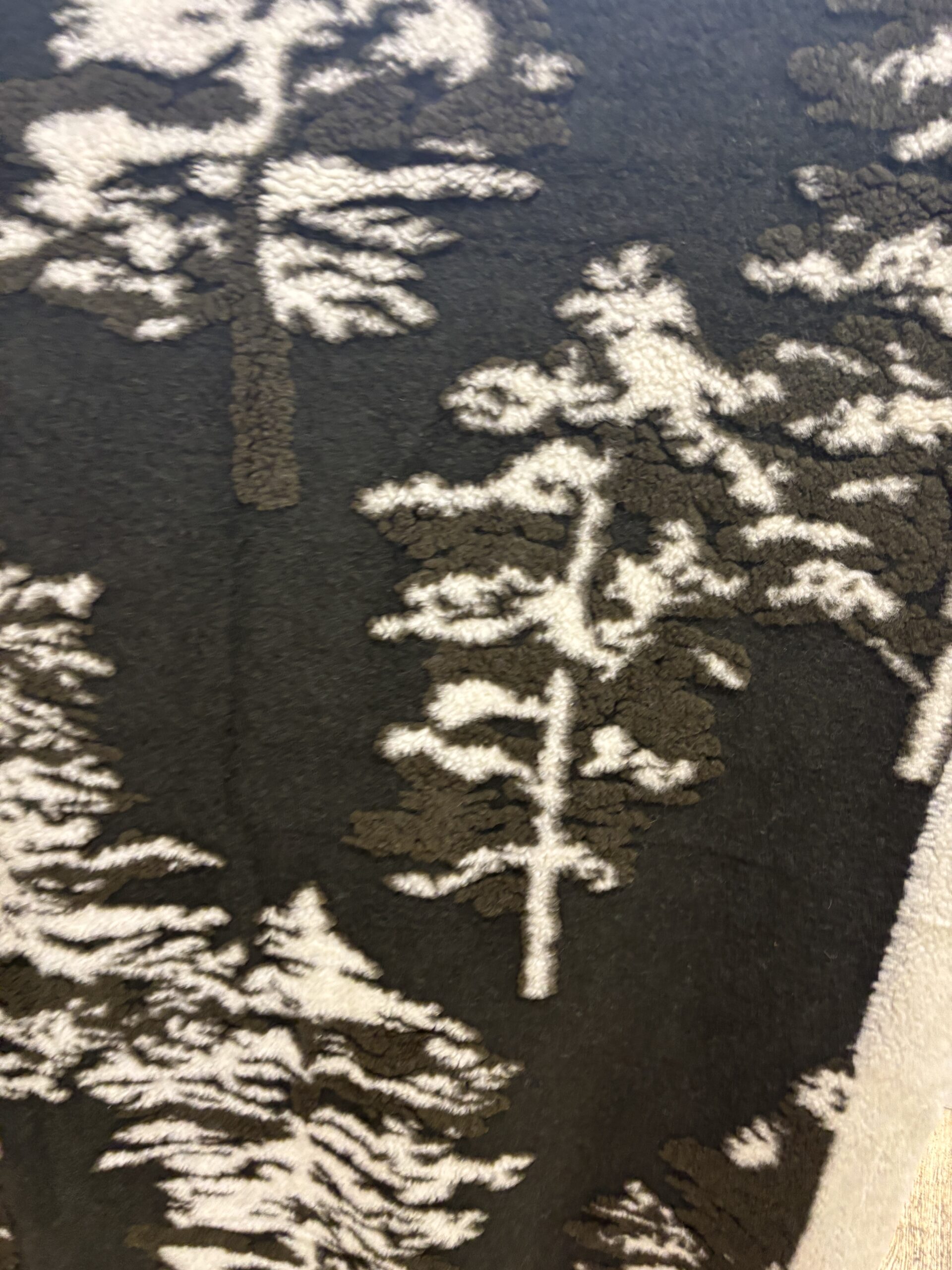 Plaid Sherpa Lana Verde - immagine 3