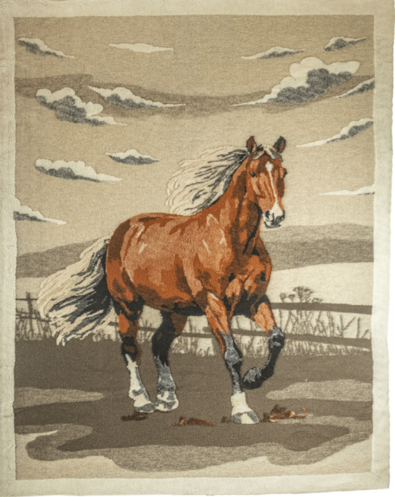 Coperta Brown Stallion