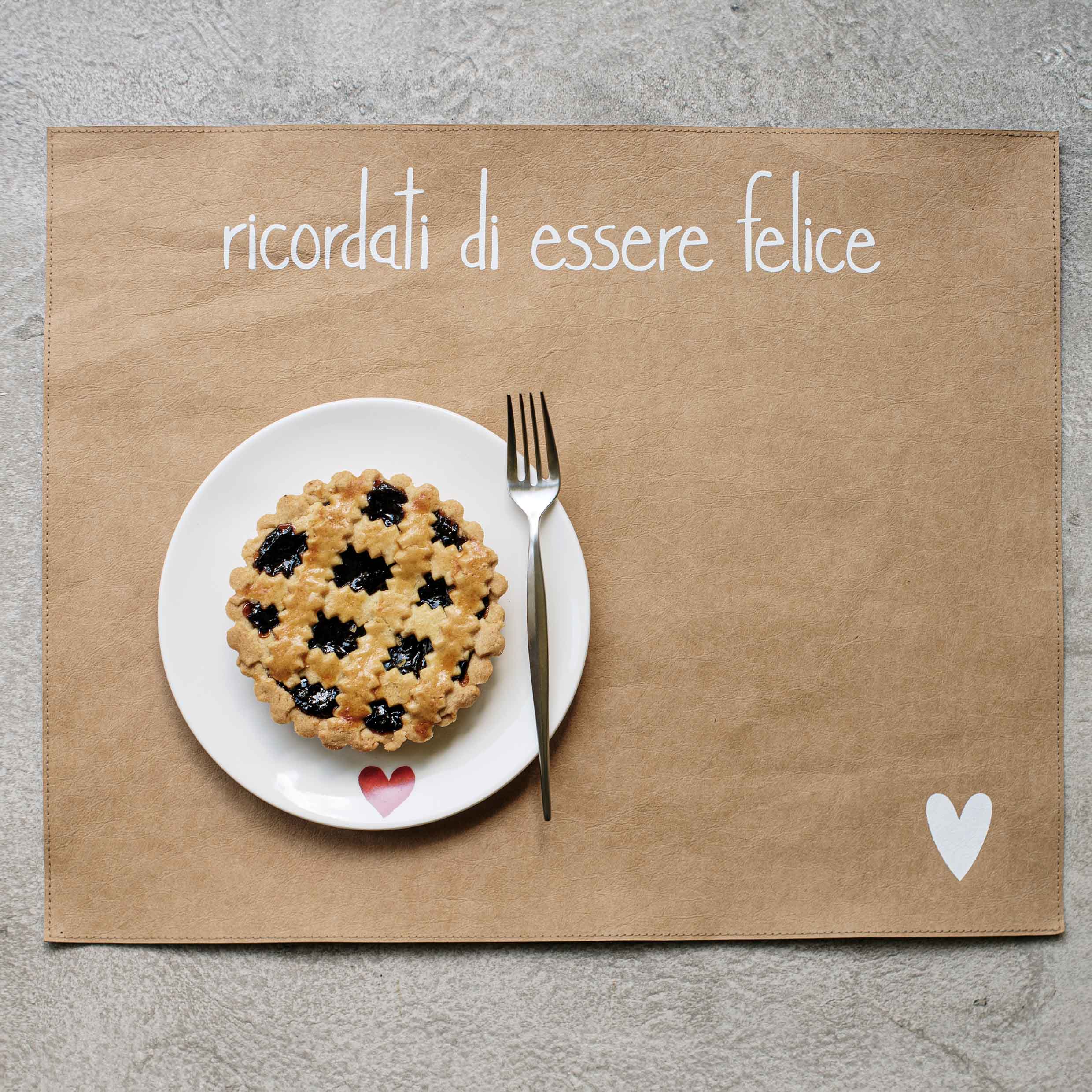 Tovaglietta Ricordati Di Essere Felice