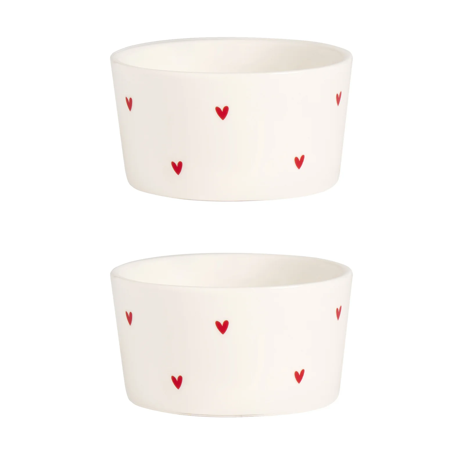 Set 2 Coppette - Tappezzeria Cuori - Simple Day - immagine 2