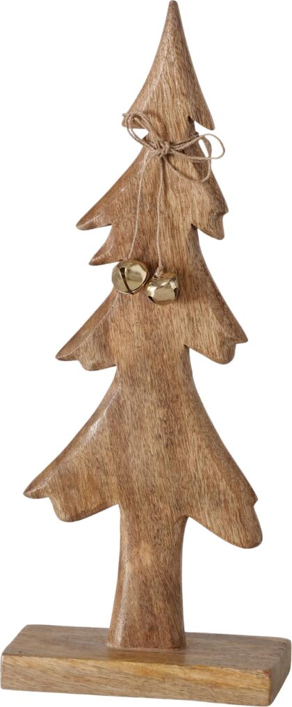 Albero Decorativo con Campanellini Dorati